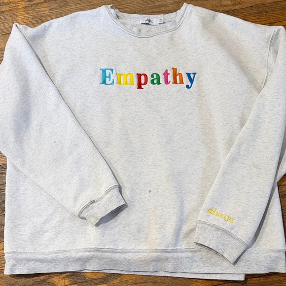 Mayfair| ‘Empathy Always’ Grey Crewneck - Picture 7 of 7